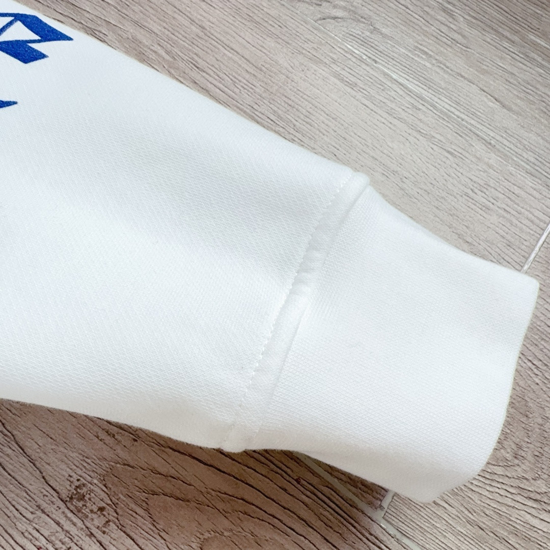 Chrome Hearts 克罗心 蓝色梵文字母logo拉链卫衣 外套 长袖 白蓝 A5 038-030652