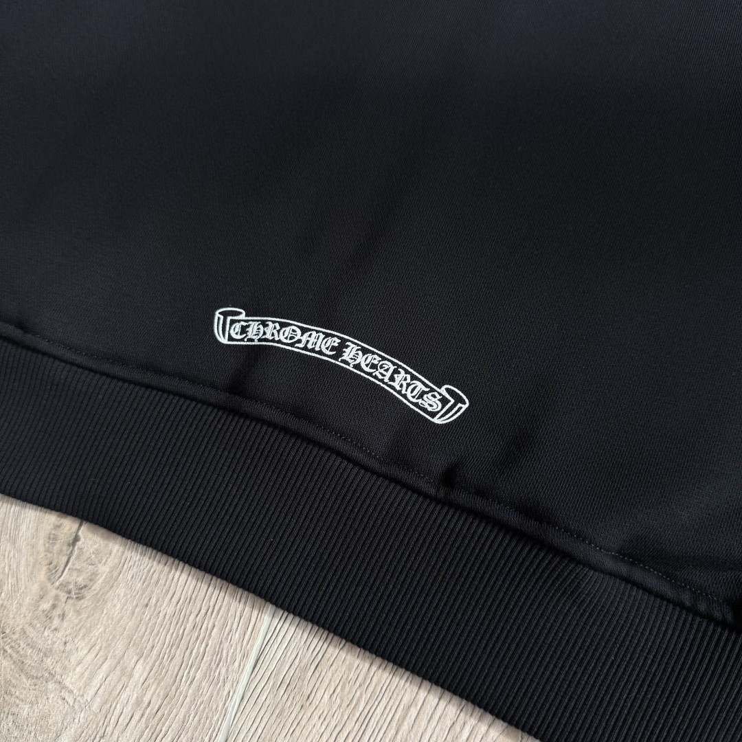 Chrome Hearts 克罗心 花臂ASPEN限定款拉链卫衣 外套 长袖 黑黄 A5 CH-20230013