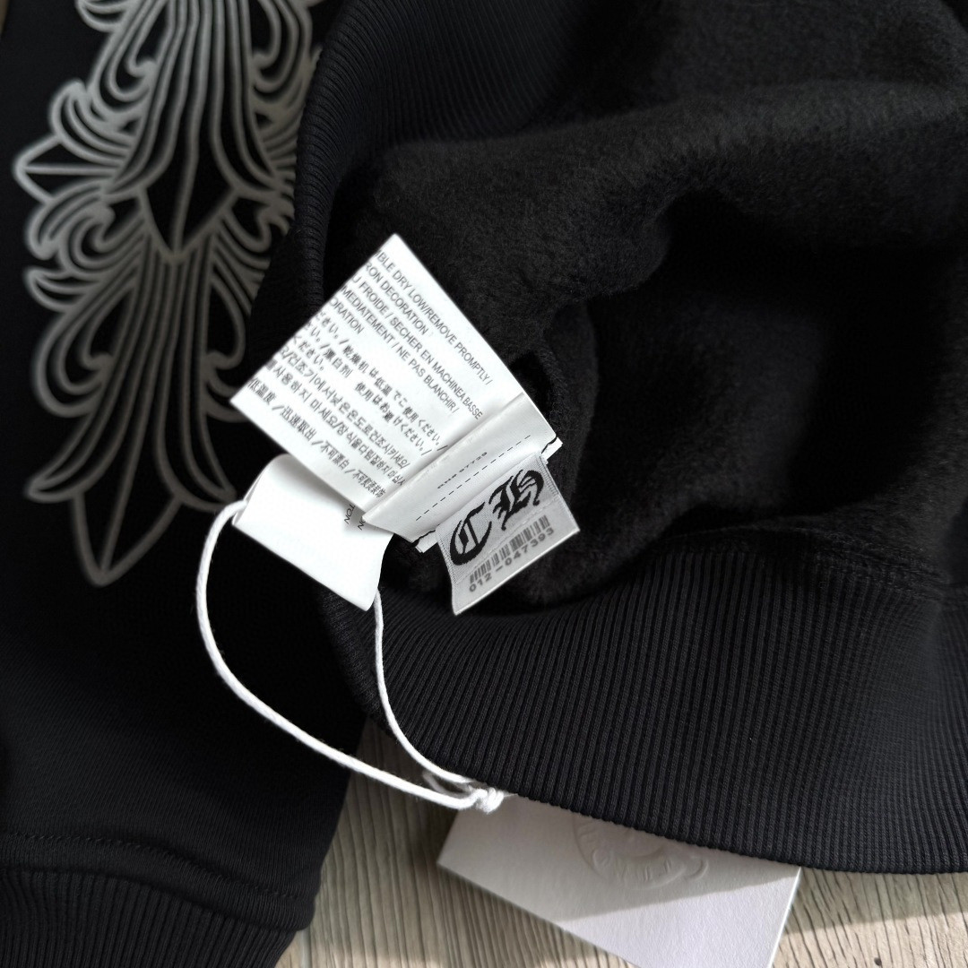 Chrome Hearts 克罗心 花臂ASPEN限定款拉链卫衣 外套 长袖 黑黄 A5 CH-20230013