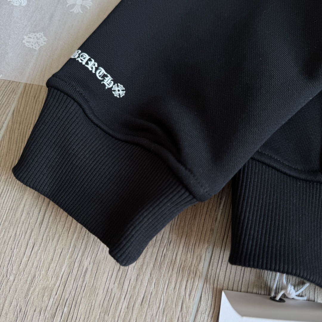 Chrome Hearts 克罗心 限定St.拉链卫衣 外套 长袖 黑蓝 A5 CH-202221515