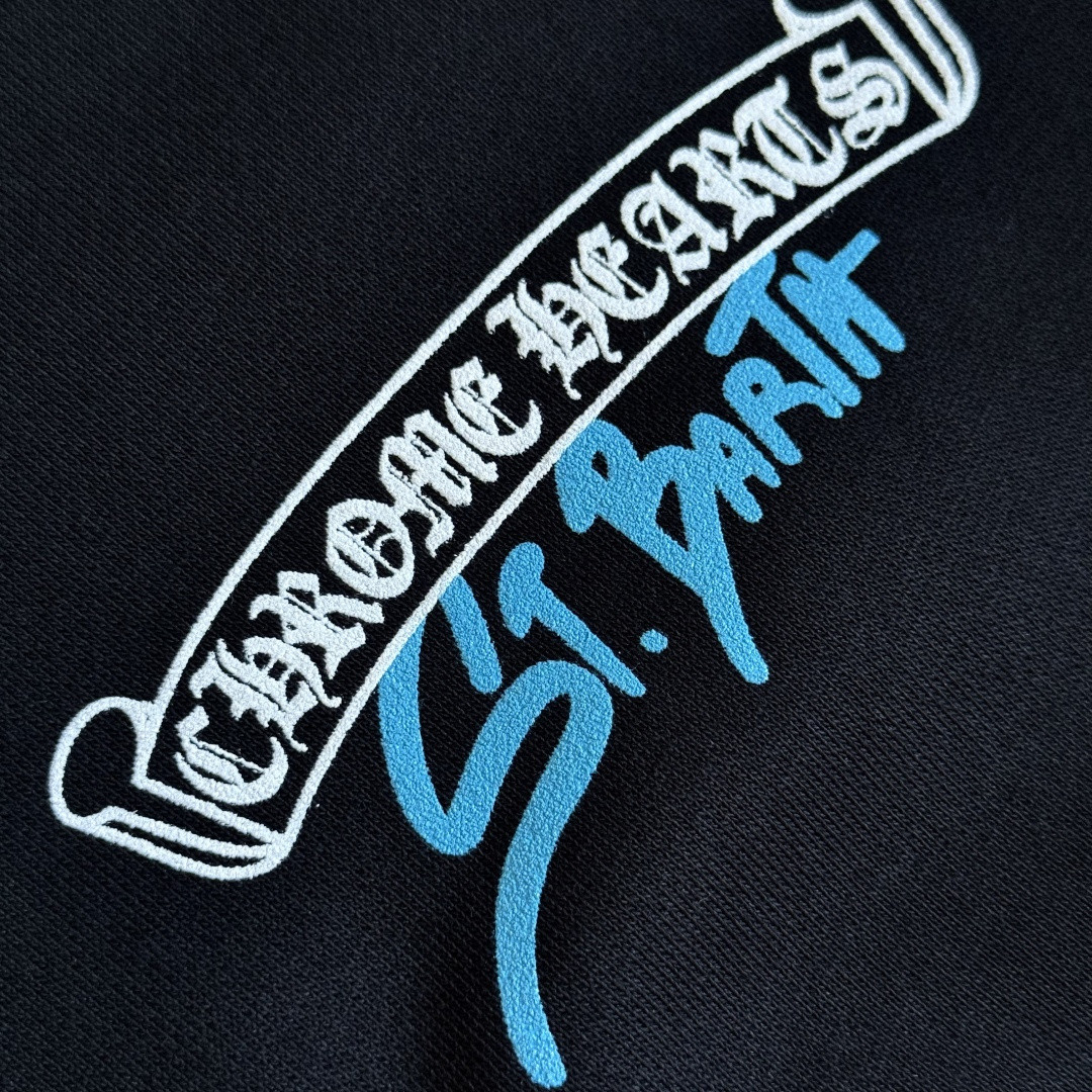 Chrome Hearts 克罗心 限定St.拉链卫衣 外套 长袖 黑蓝 A5 CH-202221515