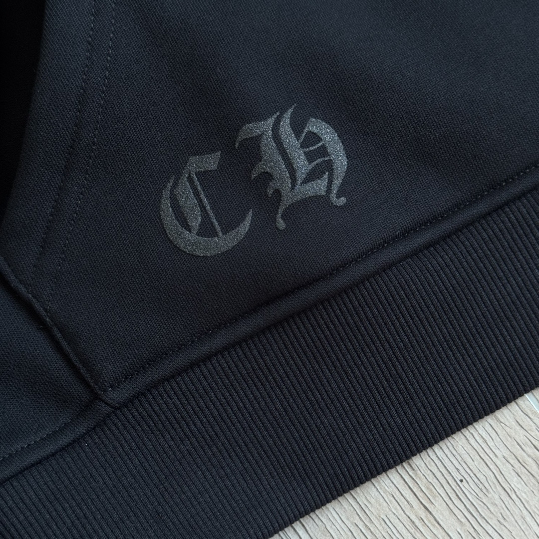 Chrome Hearts 克罗心 限定St.拉链卫衣 外套 长袖 黑蓝 A5 CH-202221515