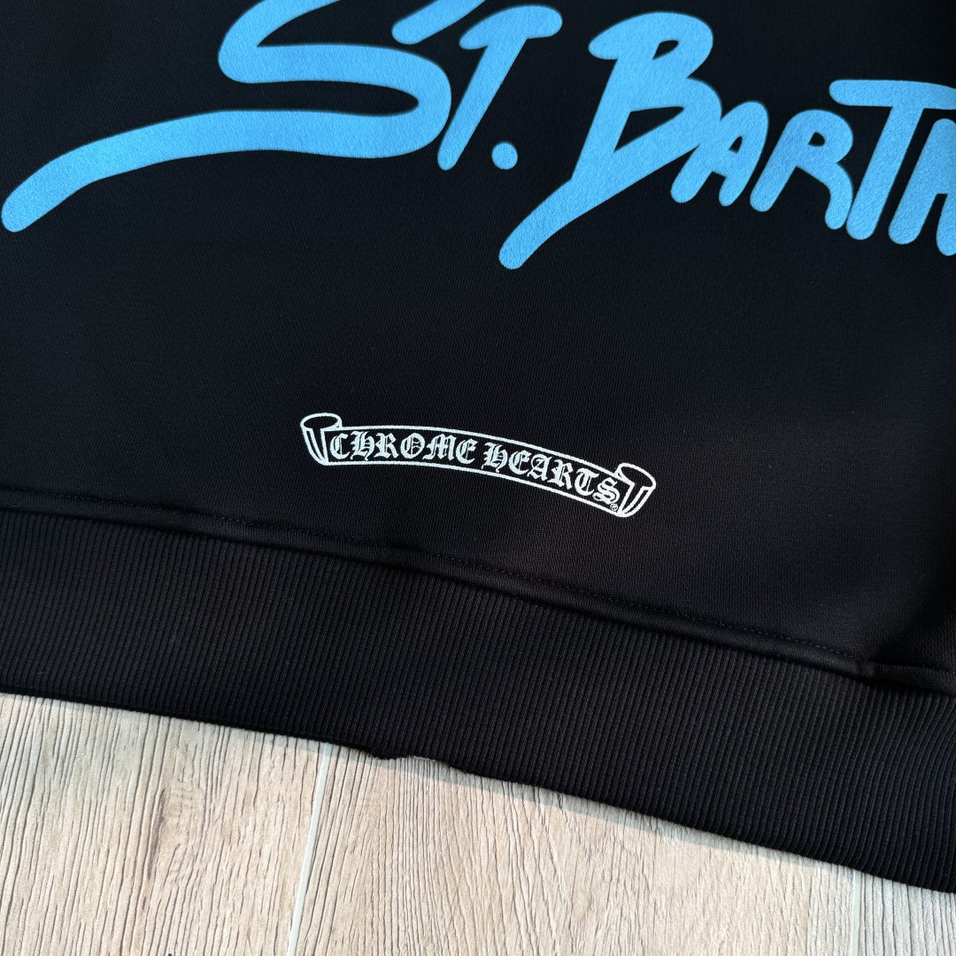 Chrome Hearts 克罗心 限定St.拉链卫衣 外套 长袖 黑蓝 A5 CH-202221515