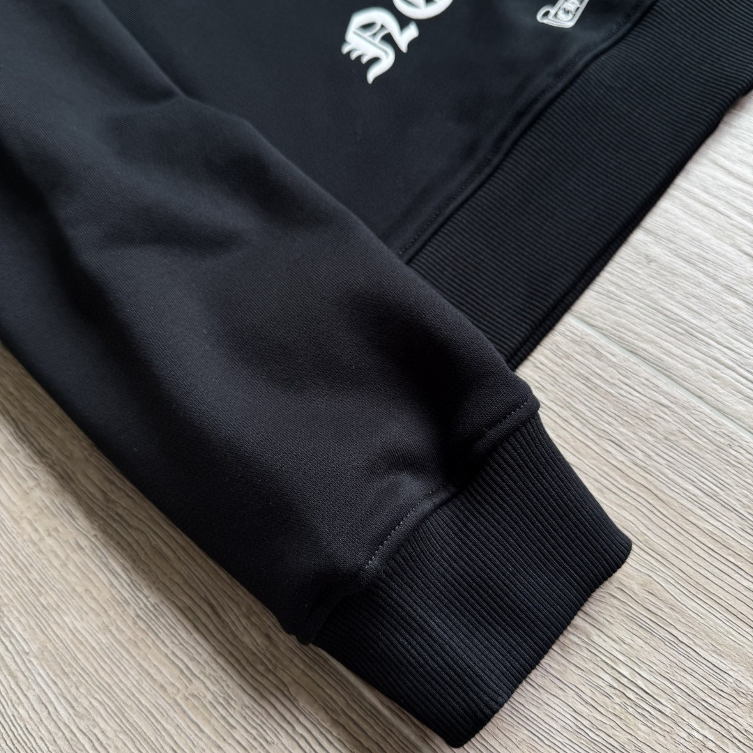 Chrome Hearts 克罗心 马蹄城市限定拉链卫衣 外套 长袖 黑色 A5 CH-412272