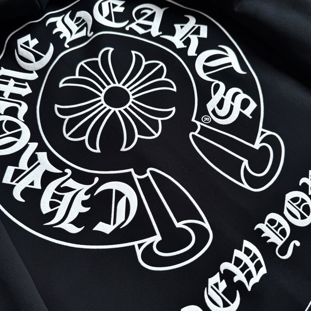 Chrome Hearts 克罗心 马蹄城市限定拉链卫衣 外套 长袖 黑色 A5 CH-412272