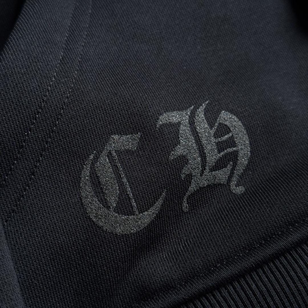 Chrome Hearts 克罗心 马蹄城市限定拉链卫衣 外套 长袖 黑色 A5 CH-412272