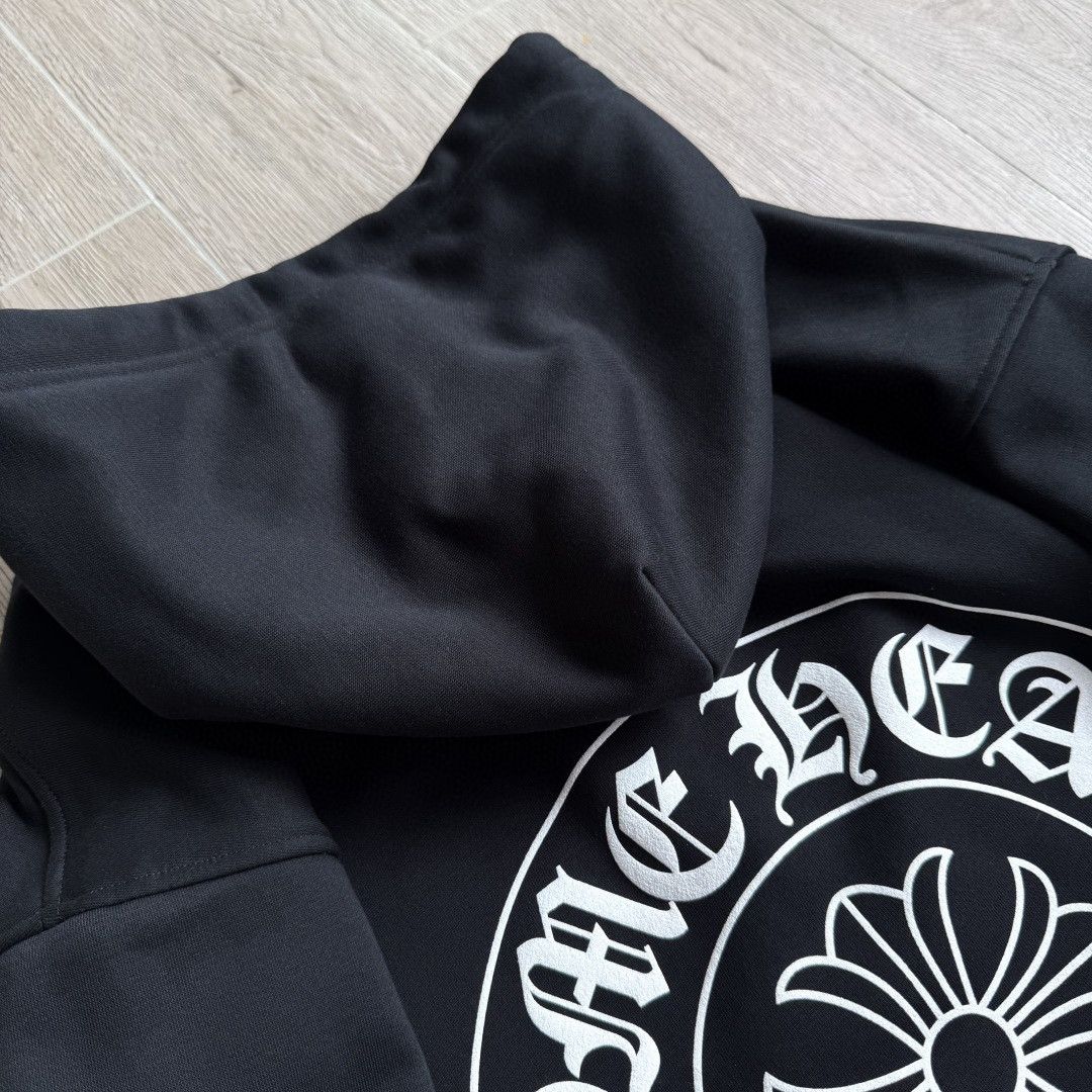 Chrome Hearts 克罗心 马蹄城市限定拉链卫衣 外套 长袖 黑色 A5 CH-412272