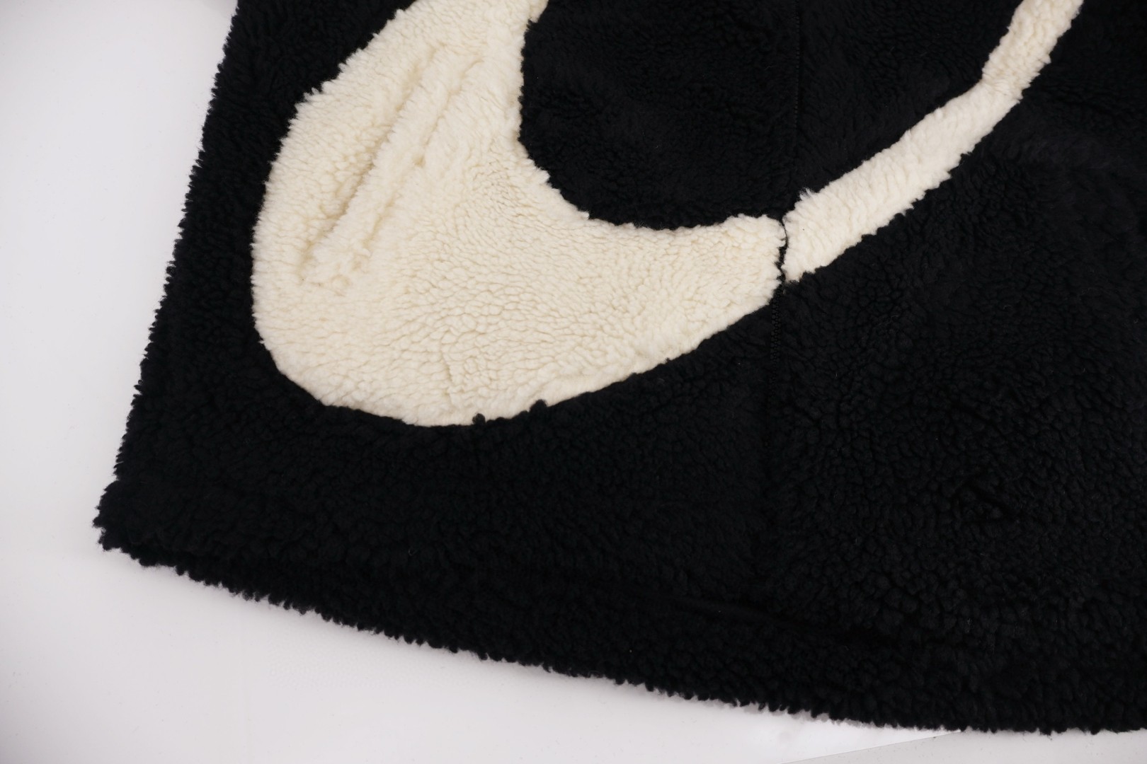 Balenciaga 巴黎世家 大圆环摇粒绒外套 卫衣 夹克 长袖 黑色 C0 850858TMQ261000