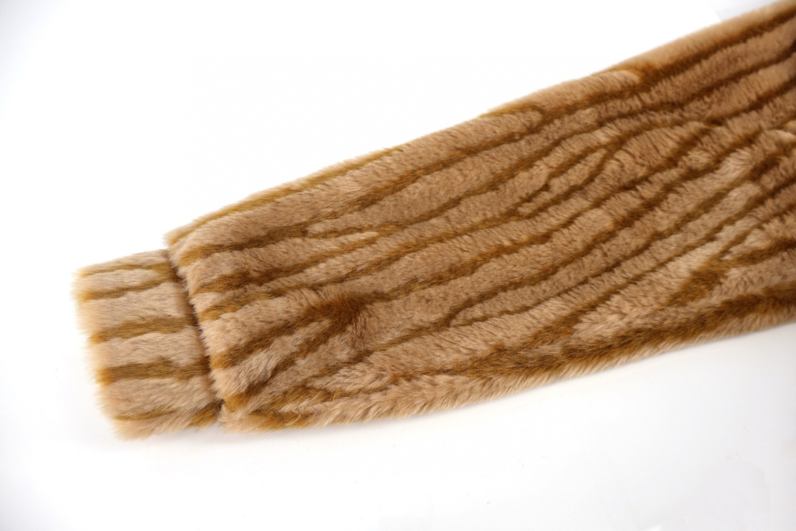 LOUIS VUITTON 路易威登 滑雪系列虎纹绒面连帽外套 夹克 棕色 C0 1AJCDX