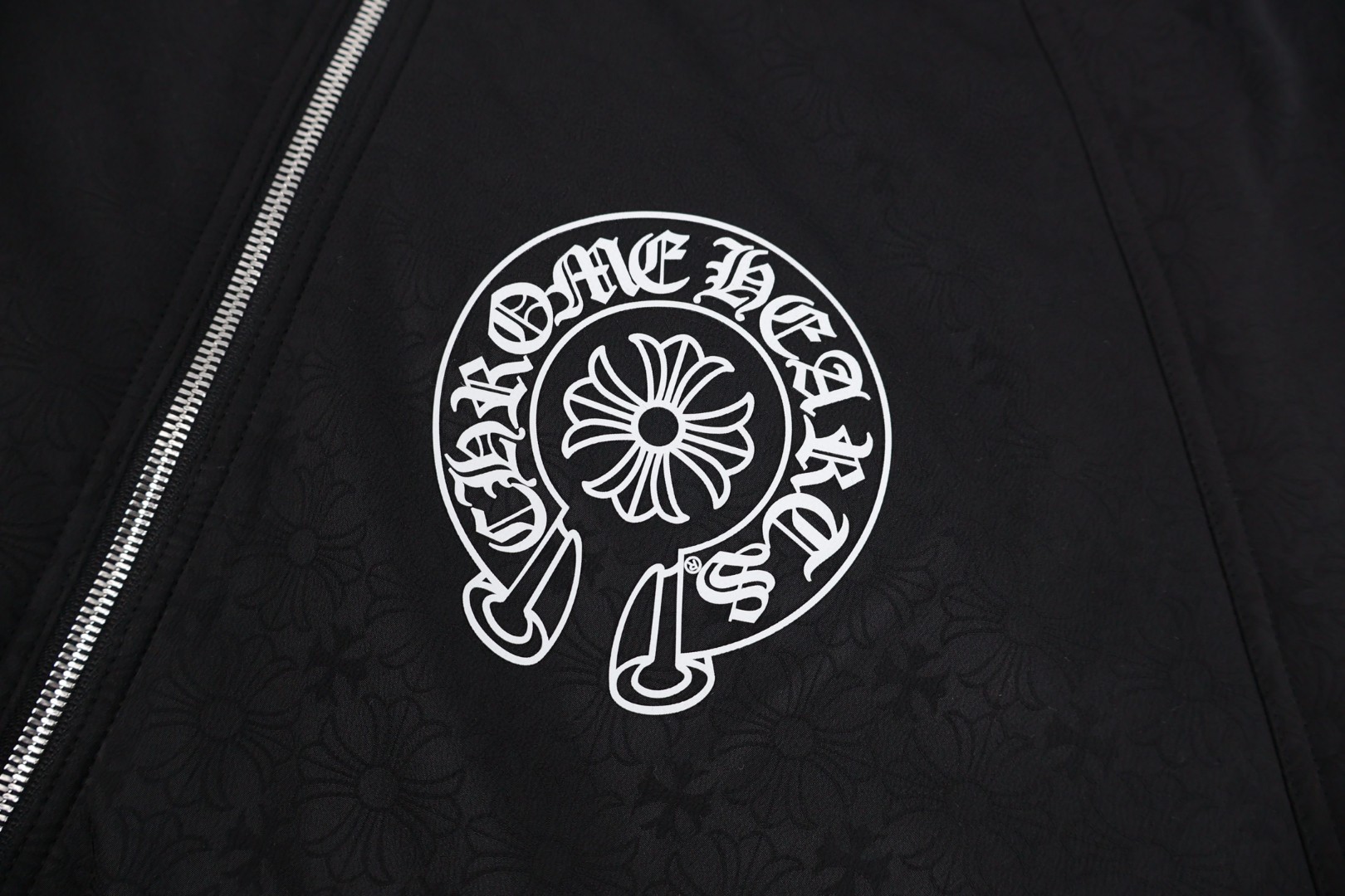 Chrome Hearts 克罗心 双面穿连帽棉服 卫衣 夹克 外套 长袖 黑灰色 D0 CH-000085