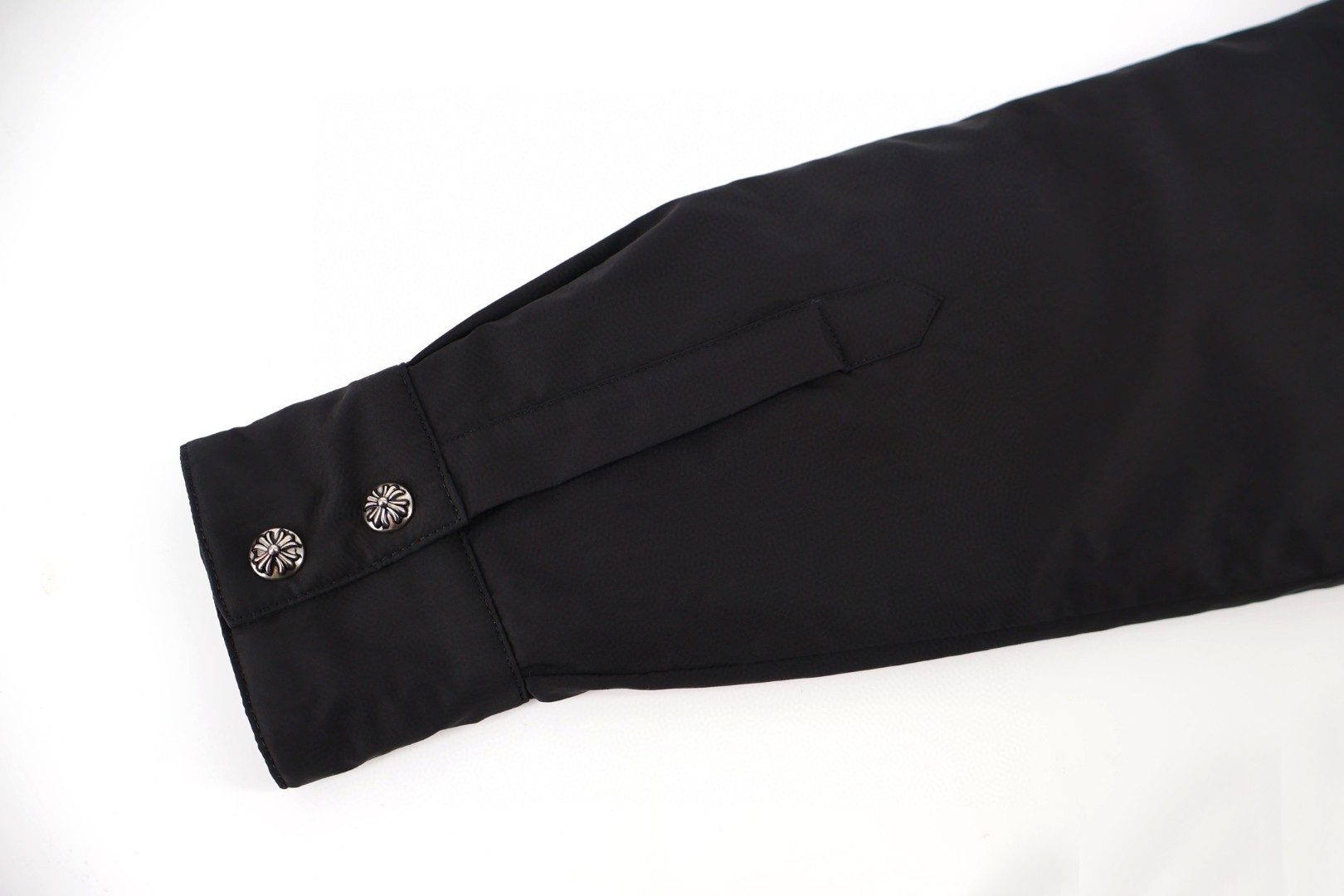 Chrome Hearts 克罗心 衬衫式棉服 夹克 外套 长袖 黑色 C5