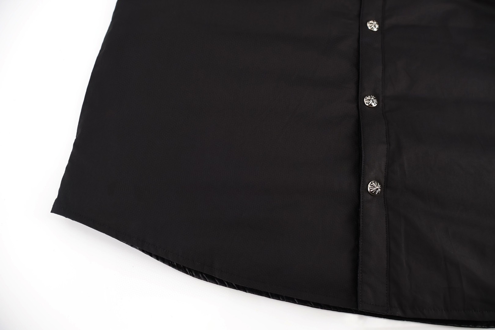 Chrome Hearts 克罗心 衬衫式棉服 夹克 外套 长袖 黑色 C5