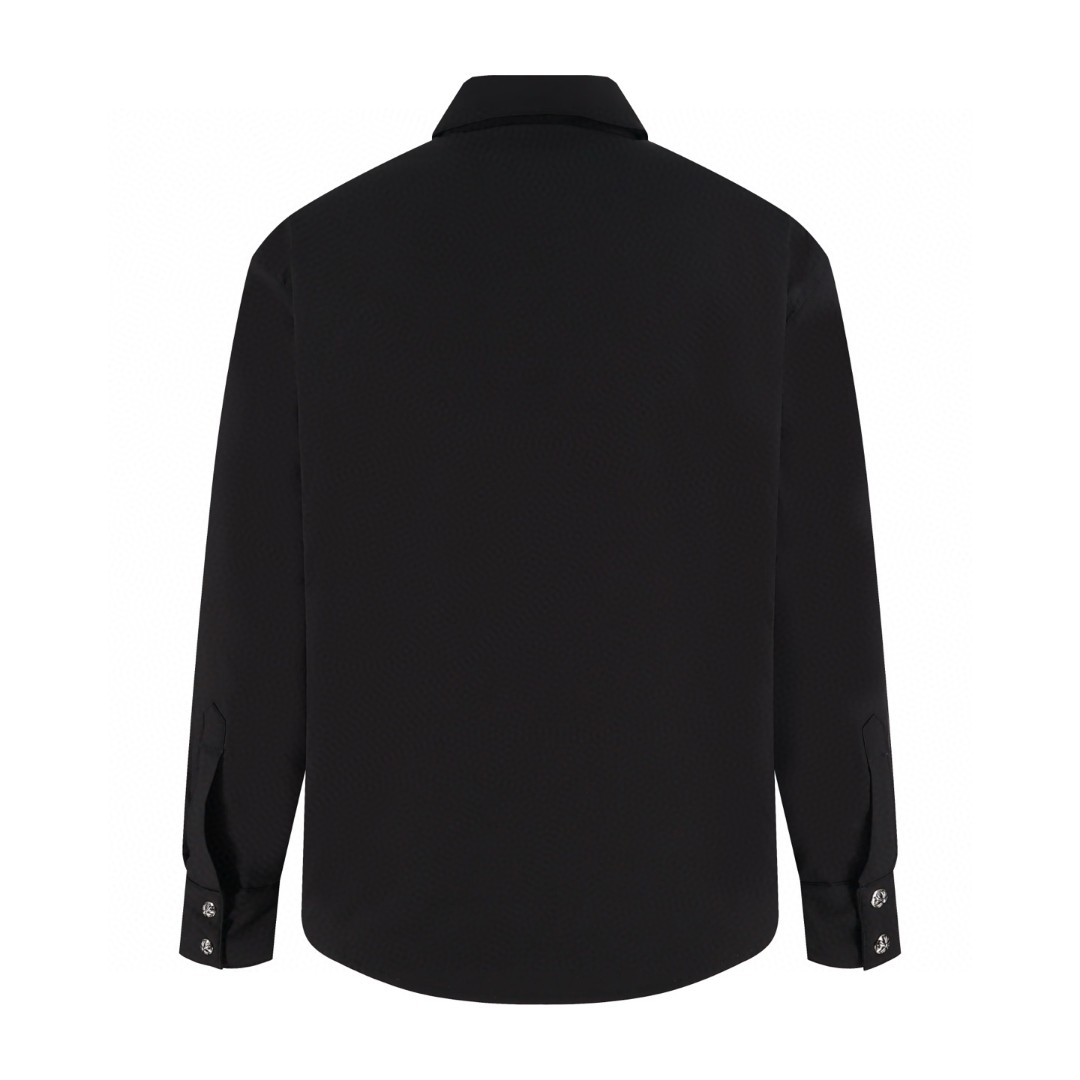 Chrome Hearts 克罗心 衬衫式棉服 夹克 外套 长袖 黑色 C5