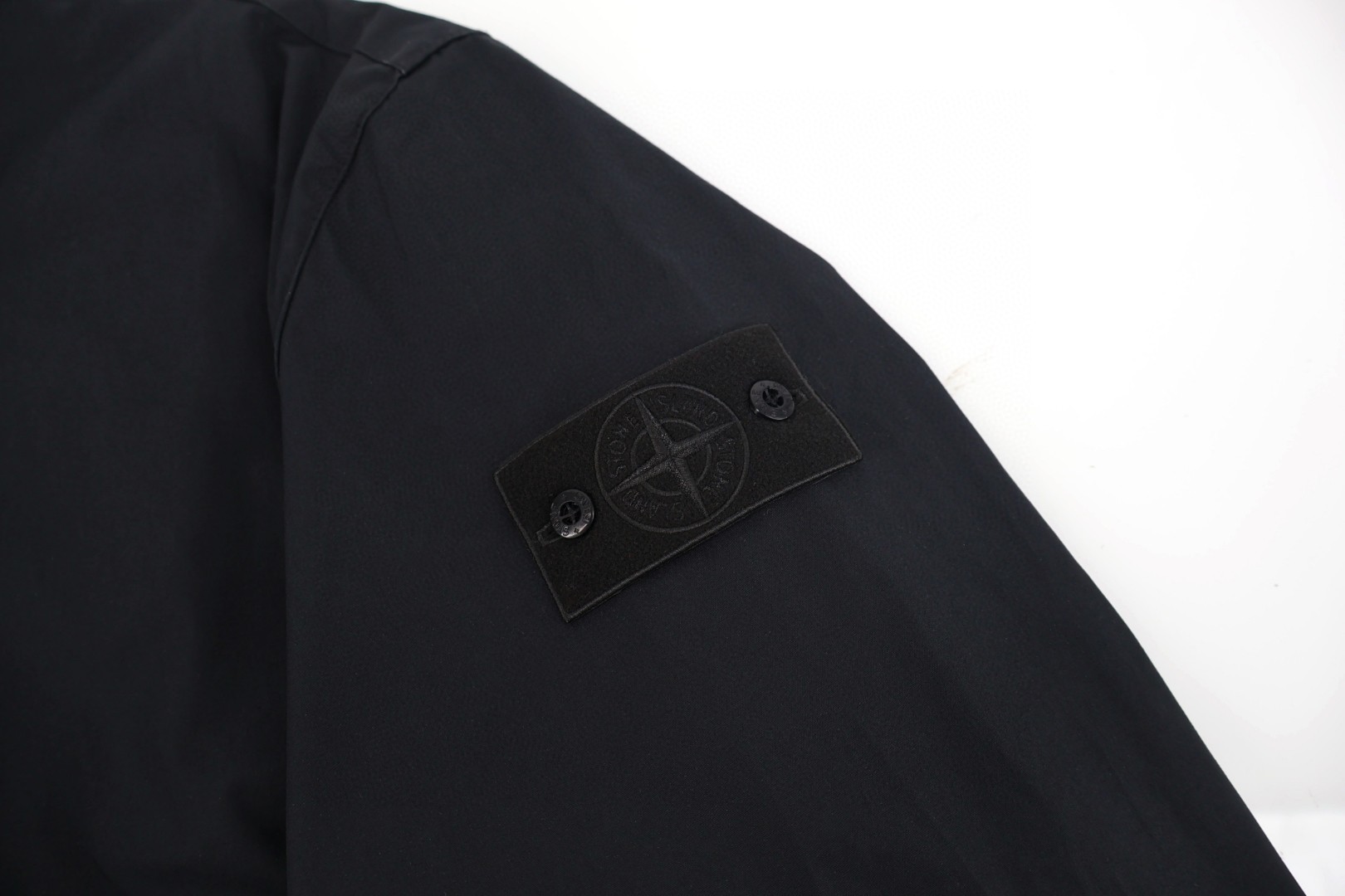 STONE ISLAND 石头岛 幽灵系列哈灵顿夹克 外套 长袖 黑色 C0 K1S154100026S00F1V0029