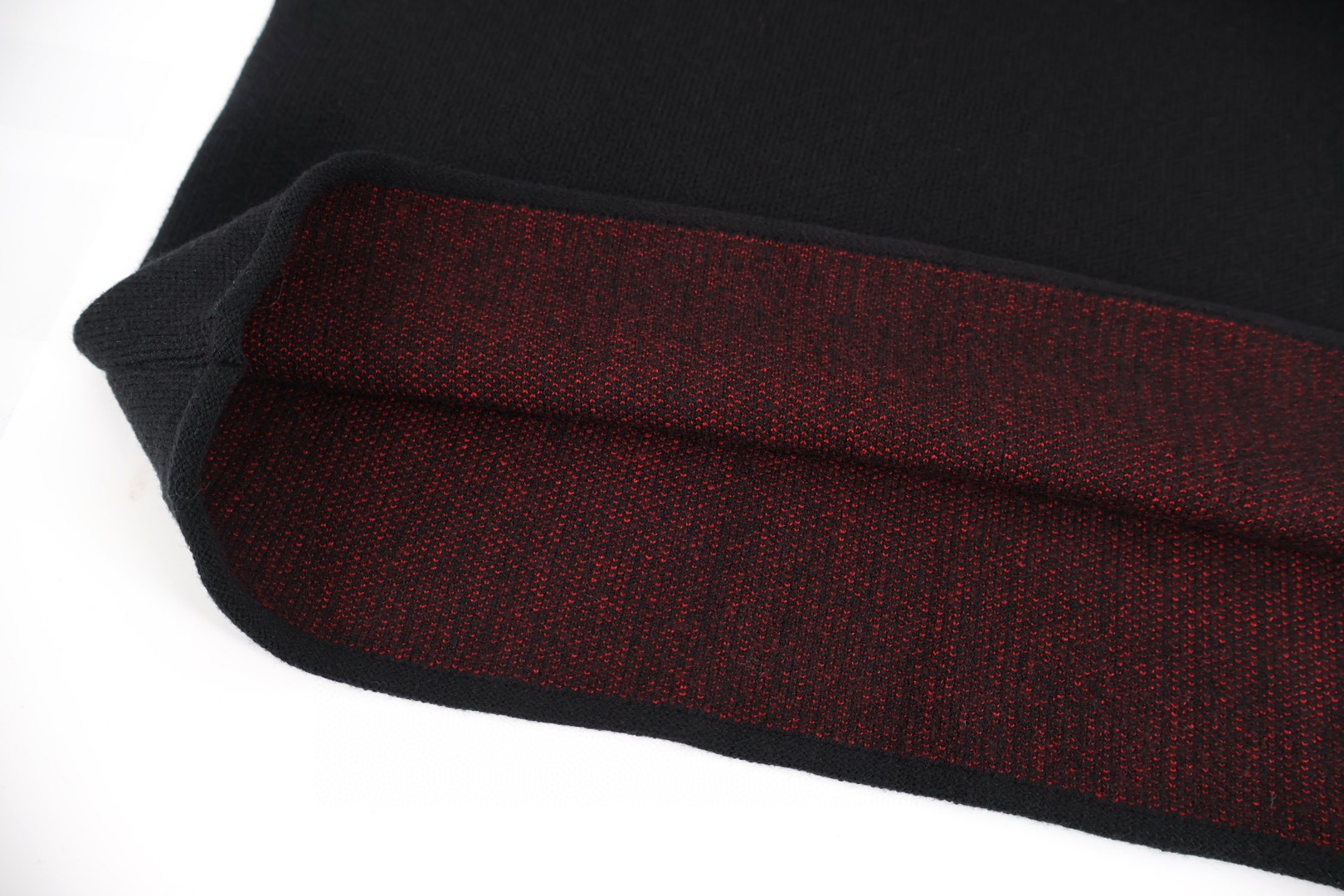 Chrome Hearts 克罗心 羊毛拼漆皮毛衣 针织衫 外套 长袖 黑色 B0 CH-20251146