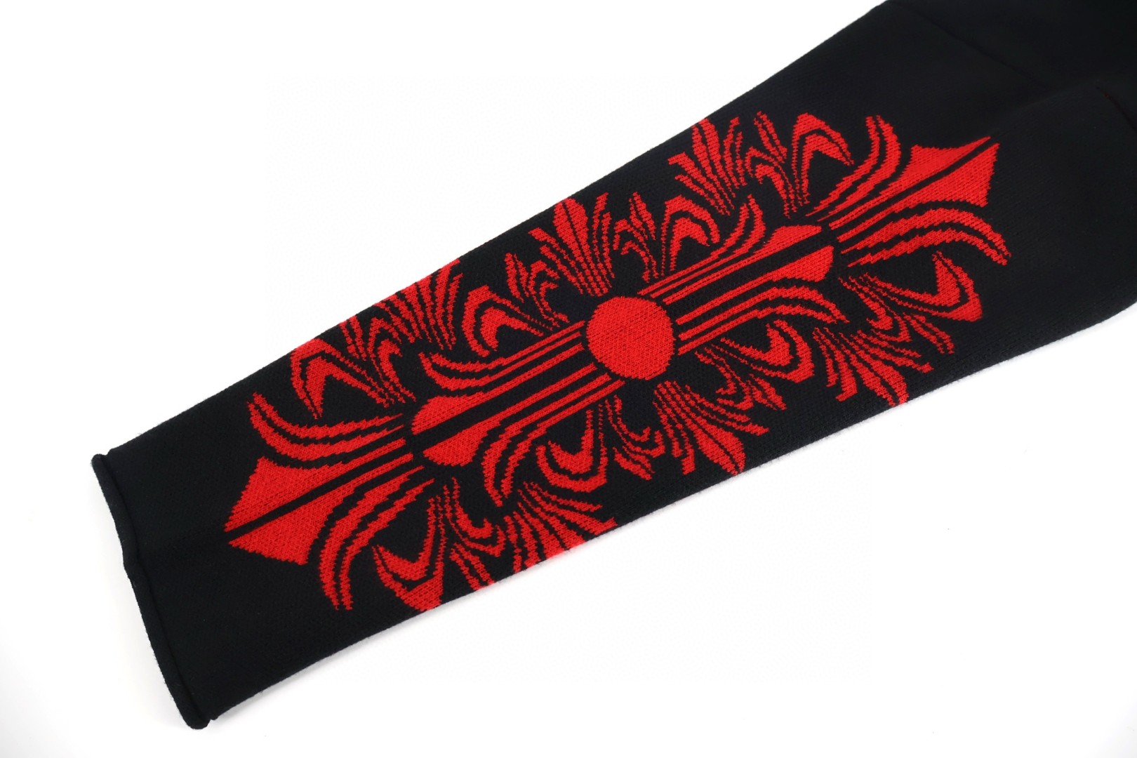 Chrome Hearts 克罗心 羊毛拼漆皮毛衣 针织衫 外套 长袖 黑色 B0 CH-20251146