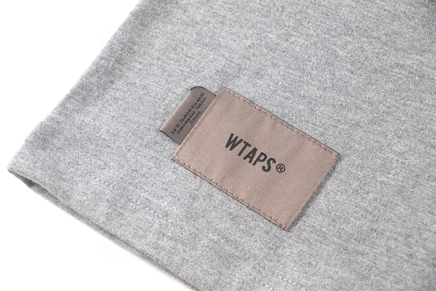 WTAPS DOT SIGHT LS COTTON 圆领T恤 卫衣 长袖 黑色 白色 灰色 A5 2423234D-CSM01S