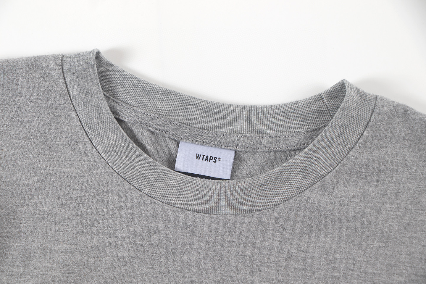 WTAPS DOT SIGHT LS COTTON 圆领T恤 卫衣 长袖 黑色 白色 灰色 A5 2423234D-CSM01S