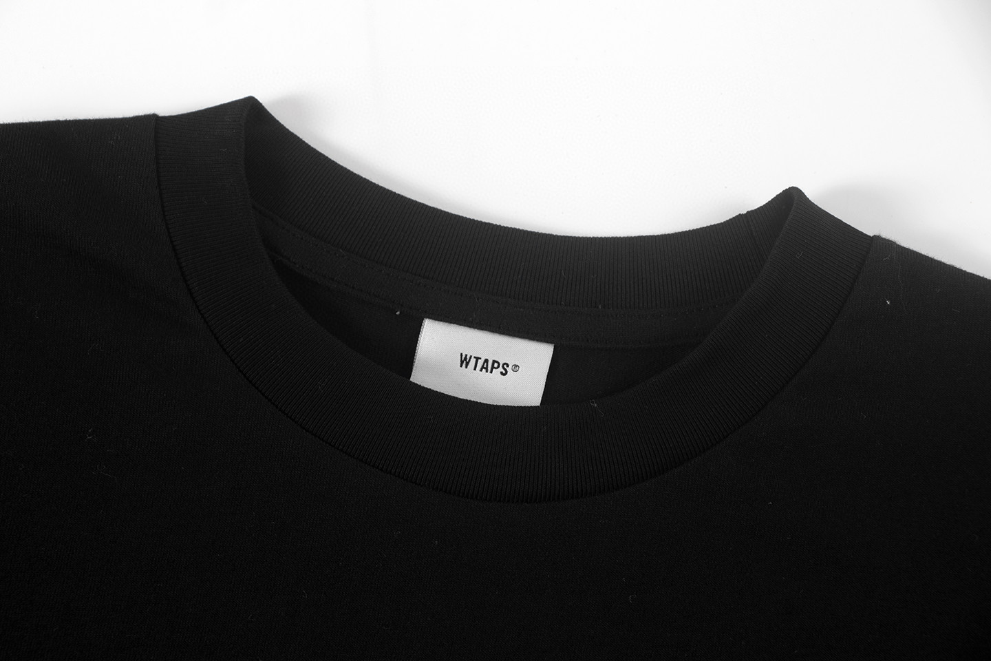 WTAPS DOT SIGHT LS COTTON 圆领T恤 卫衣 长袖 黑色 白色 灰色 A5 2423234D-CSM01S