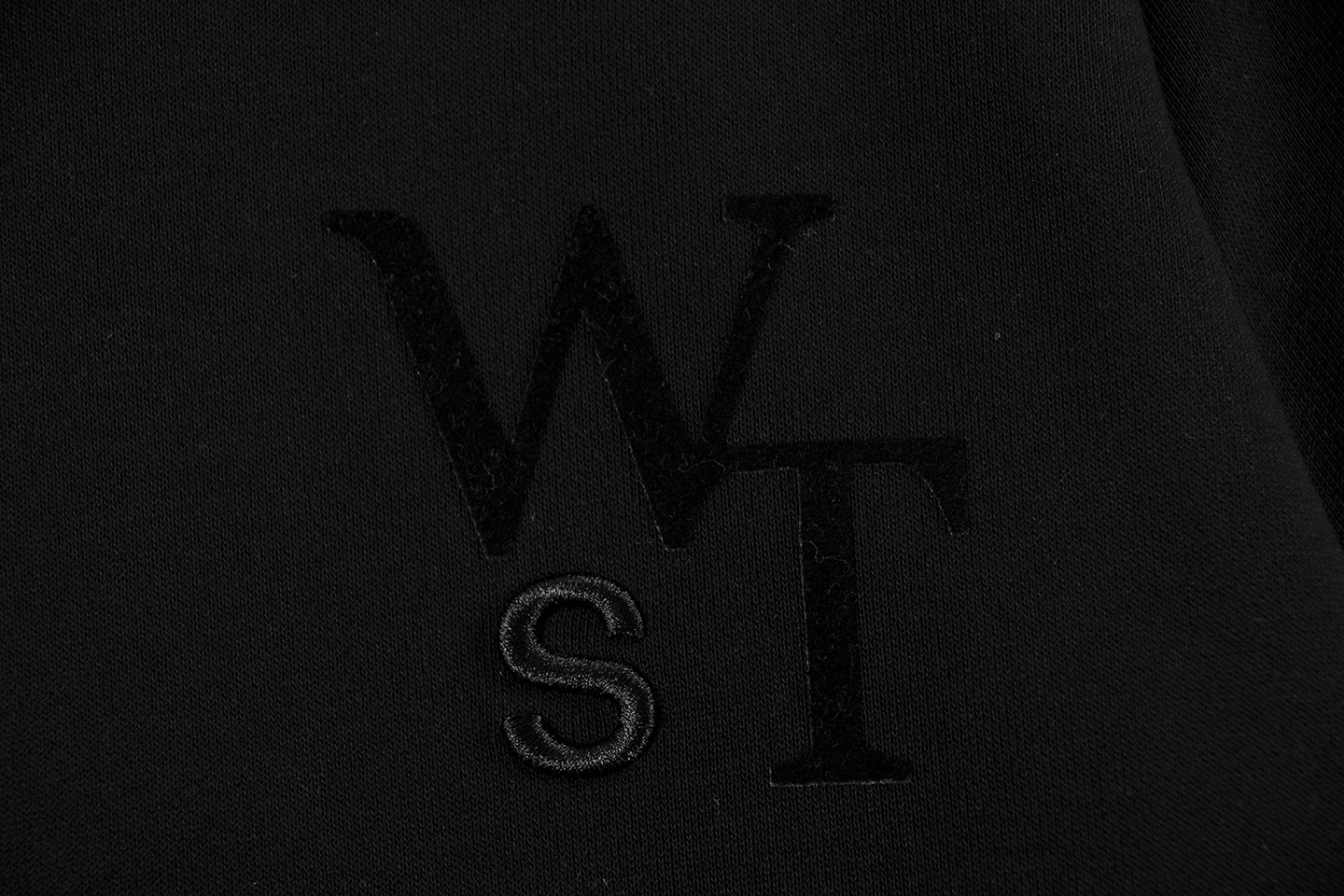 WTAPS Sacai 联名连帽卫衣 长袖 黑色 白色 B0 2423234D-CSM01S