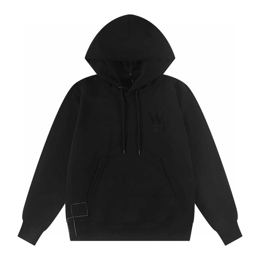 WTAPS Sacai 联名连帽卫衣 长袖 黑色 白色 B0 2423234D-CSM01S
