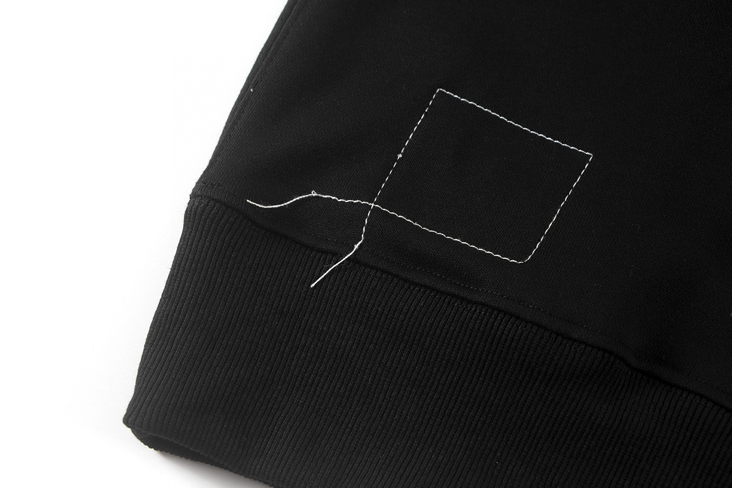 WTAPS Sacai 联名圆领卫衣 长袖 黑色 白色 A5 2423234D-CSM02S