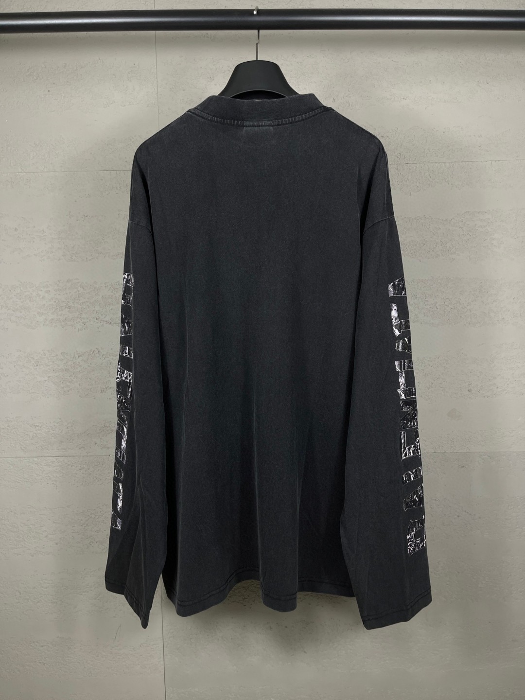 Balenciaga 巴黎世家 篮球球服绣花印花连帽卫衣 外套 长袖 黑色 A5 850420TTVE59374