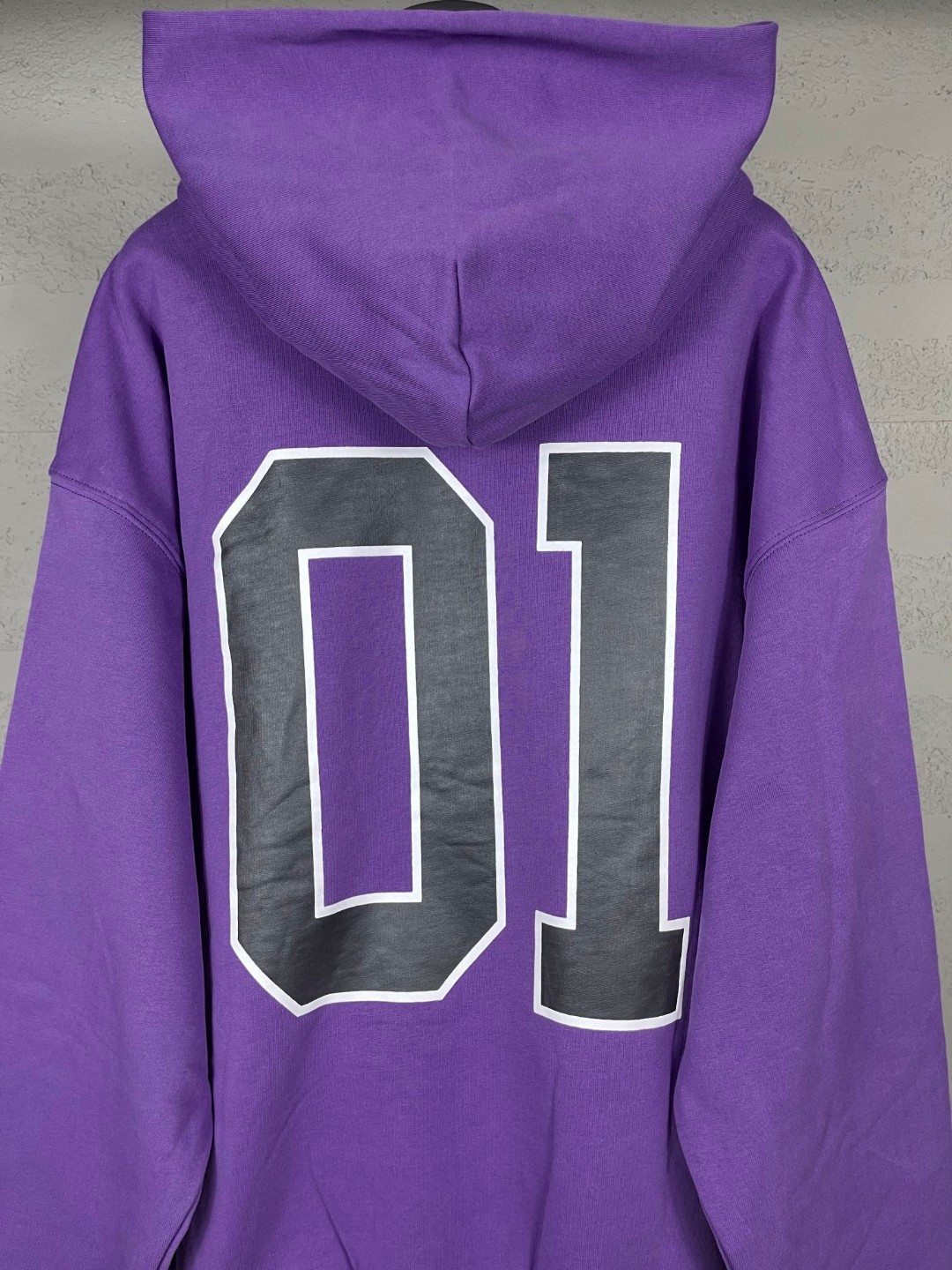 Balenciaga 巴黎世家 篮球球服绣花印花连帽卫衣 外套 长袖 紫色 A5 821861TRVW85160