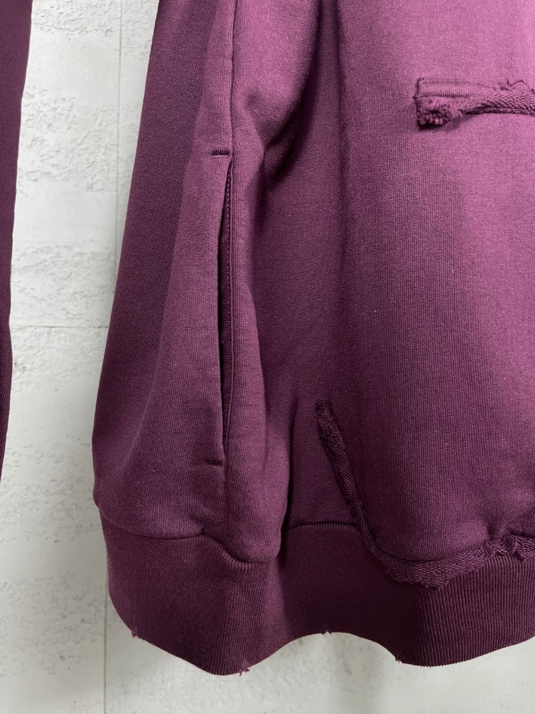 Balenciaga 巴黎世家 胶带直喷印花连帽卫衣 外套 长袖 酒红色 B0 744441TQVA94029