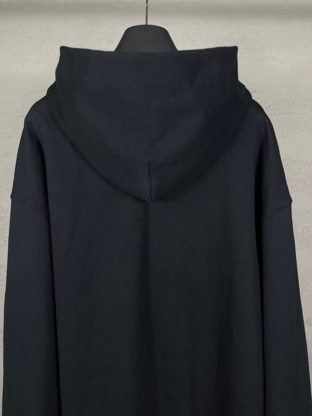 Balenciaga 巴黎世家 彩色印花刺绣连帽卫衣 外套 长袖 黑色 B0