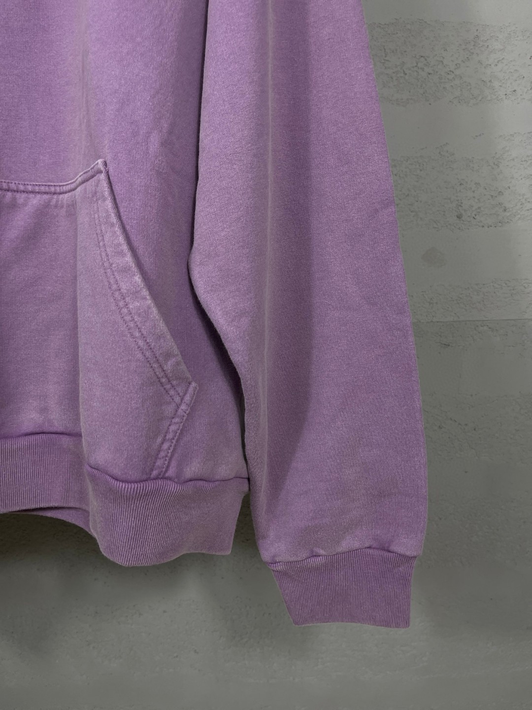 Balenciaga 巴黎世家 可乐印花拉裂水洗做旧连帽卫衣 外套 长袖  紫色 B0 767877TQVN63569