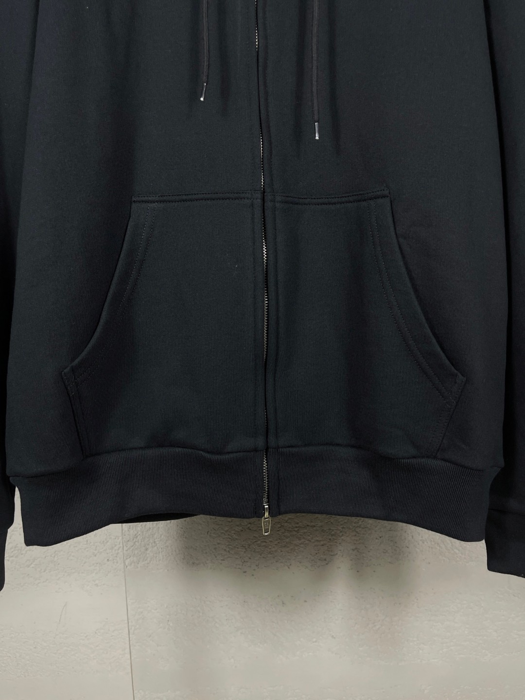 Balenciaga 巴黎世家 夜光外星人直喷印花拉链连帽卫衣 外套 长袖 黑色 B0 