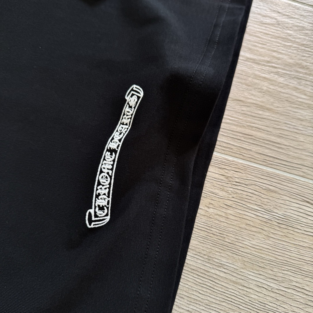 Chrome Hearts 克罗心 Aspen限定 Mattyboy 联名 黑白插肩花臂长袖卫衣 T恤 套头 黑色 A5 CH-66477067