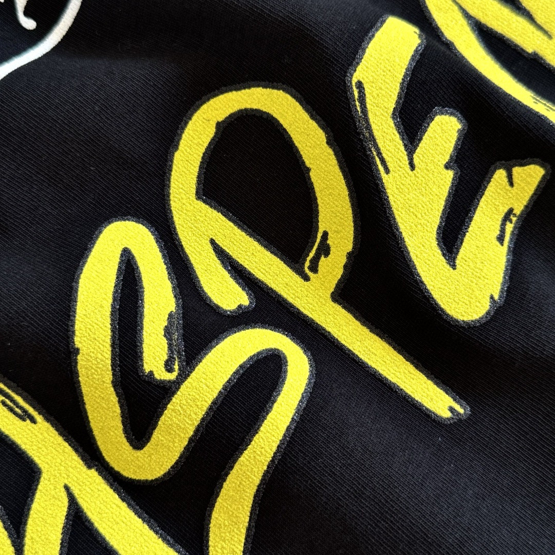 Chrome Hearts 克罗心 Aspen限定 Mattyboy 联名 黑白插肩花臂长袖卫衣 T恤 套头 黑色 A5 CH-66477067