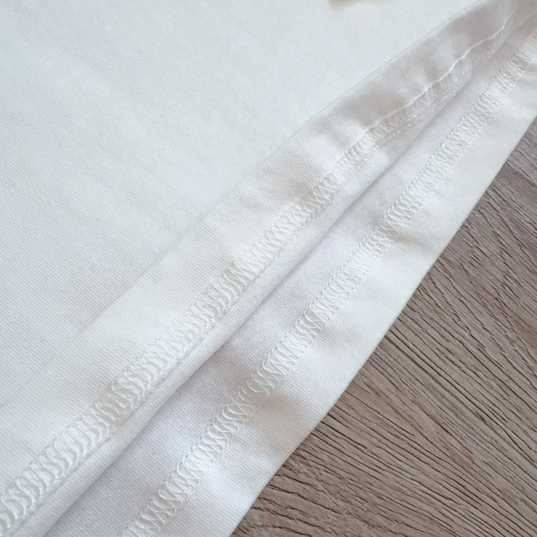 Chrome Hearts 克罗心 领口玫红长袖卫衣 T恤 套头 白色 A5 035-067971