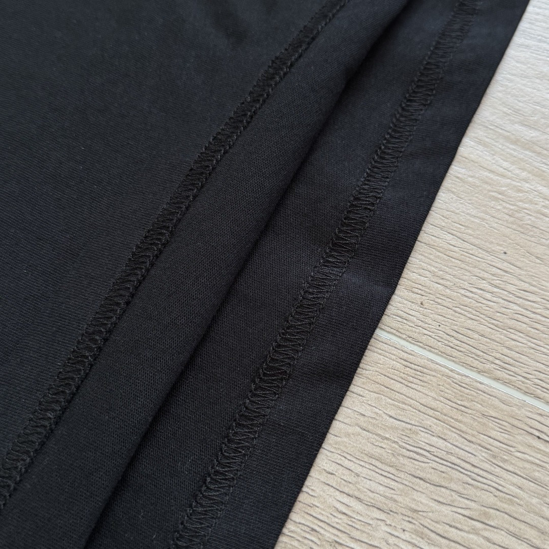 Chrome Hearts 克罗心 粉色双袖十字藤蔓后背马蹄长袖卫衣 T恤 套头 黑色 A5 CH-2025344