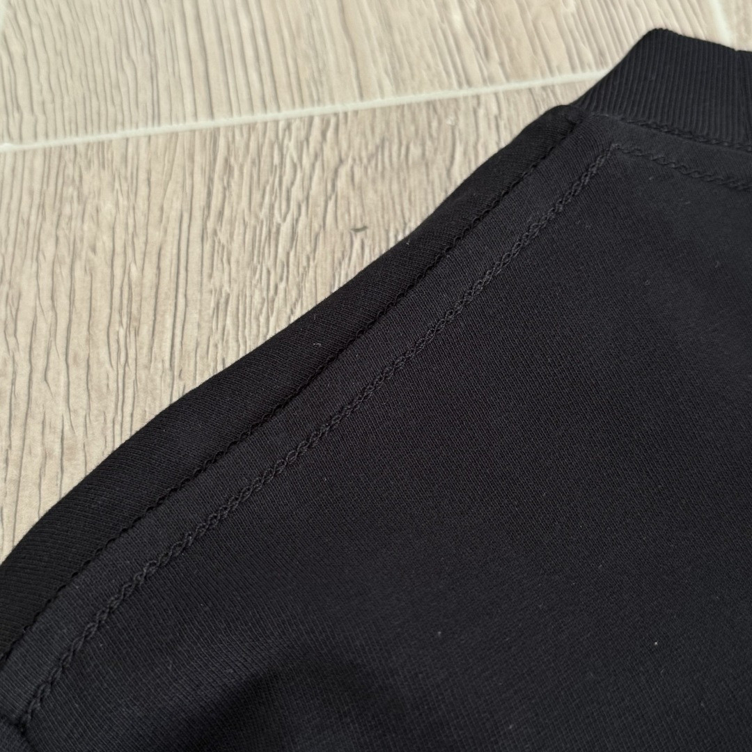 Chrome Hearts 克罗心 领口印花花臂长袖卫衣 T恤 套头 黑色 A5 CH-201