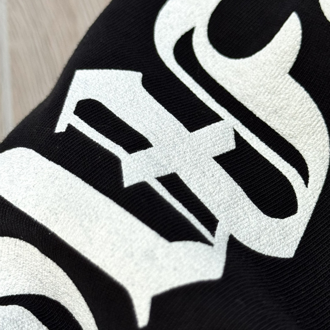 Chrome Hearts 克罗心 领口印花花臂长袖卫衣 T恤 套头 黑色 A5 CH-201