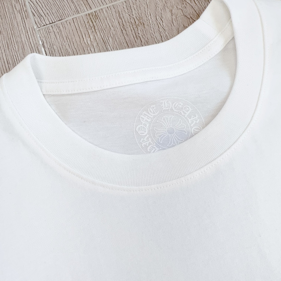 Chrome Hearts 克罗心 东京原宿限定长袖卫衣 T恤 套头 白色 A5 CH-2023013001