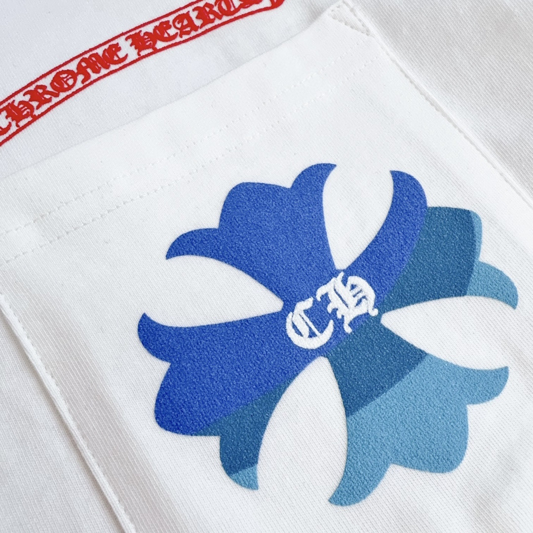 Chrome Hearts 克罗心 东京原宿限定长袖卫衣 T恤 套头 白色 A5 CH-2023013001