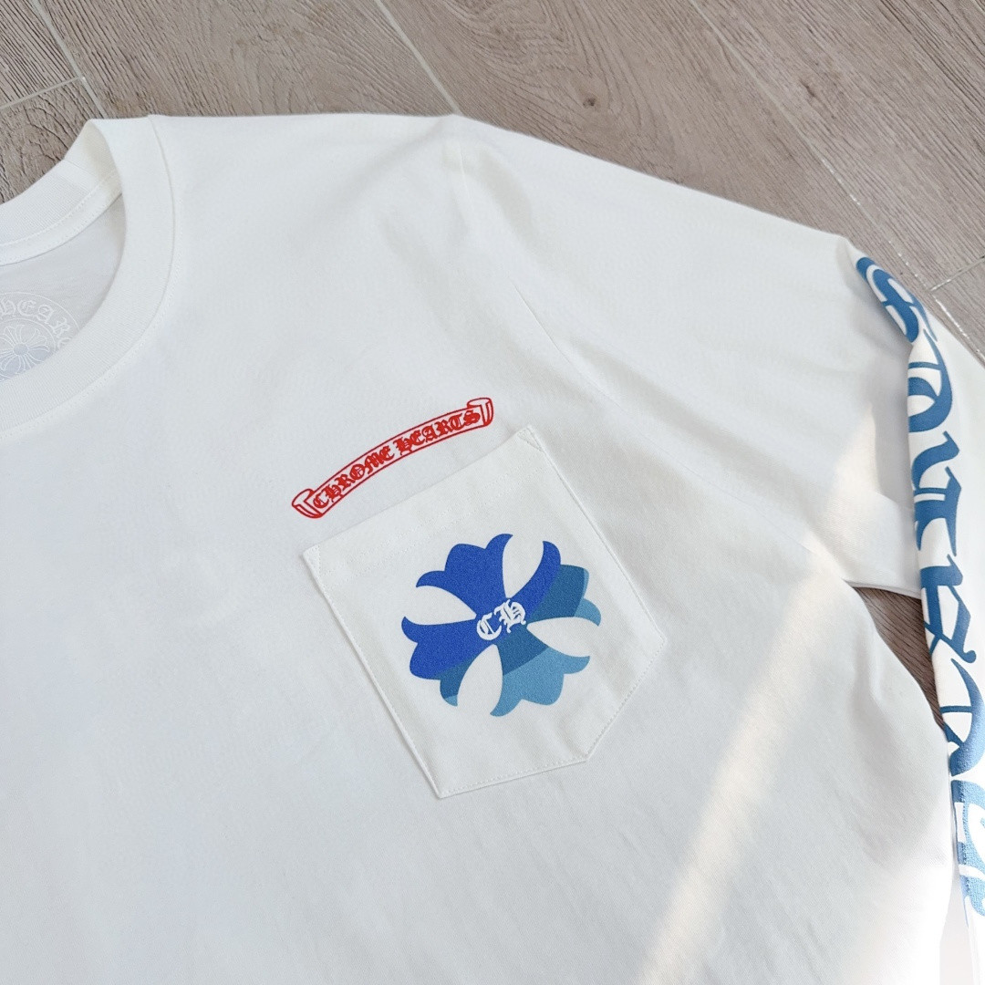 Chrome Hearts 克罗心 东京原宿限定长袖卫衣 T恤 套头 白色 A5 CH-2023013001