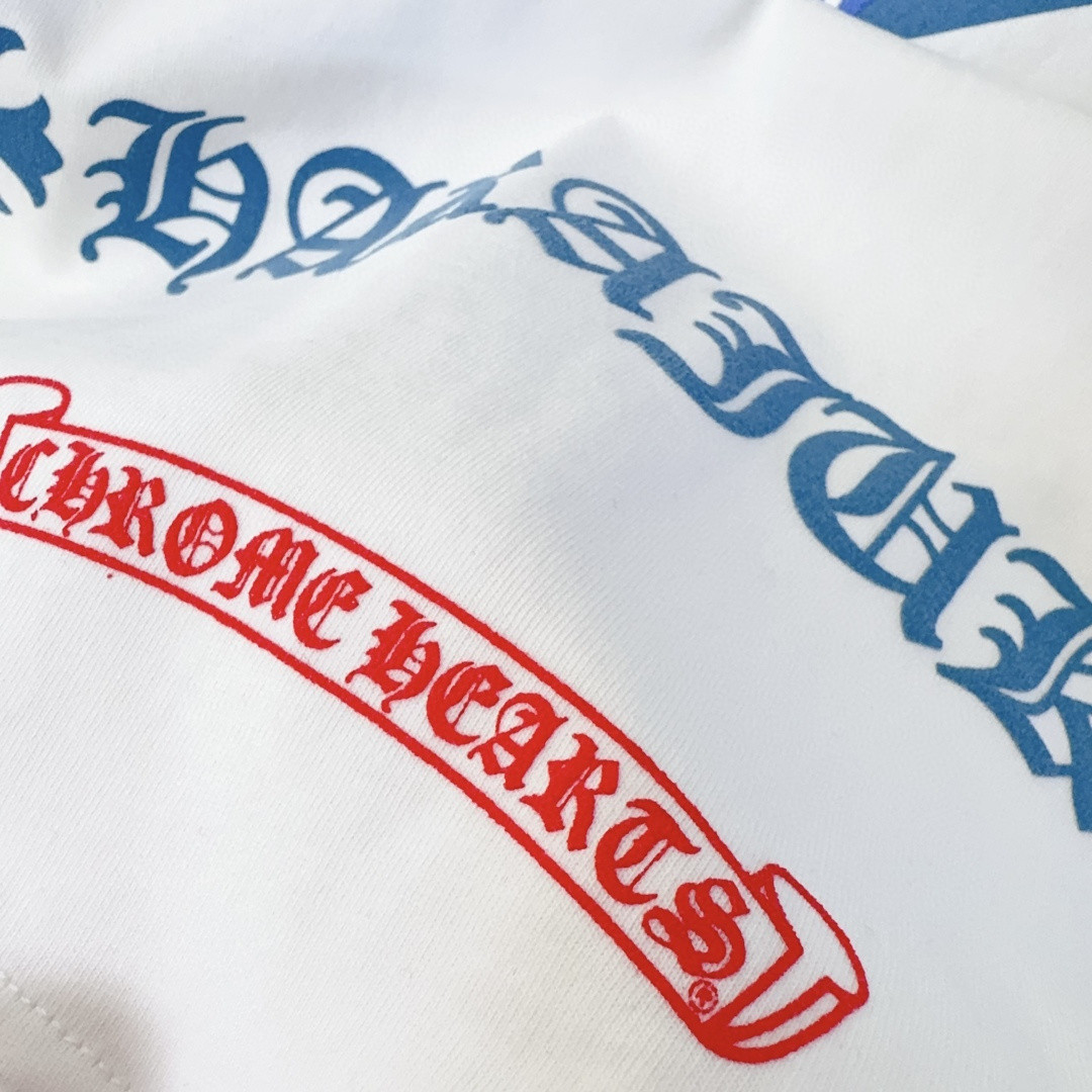 Chrome Hearts 克罗心 东京原宿限定长袖卫衣 T恤 套头 白色 A5 CH-2023013001
