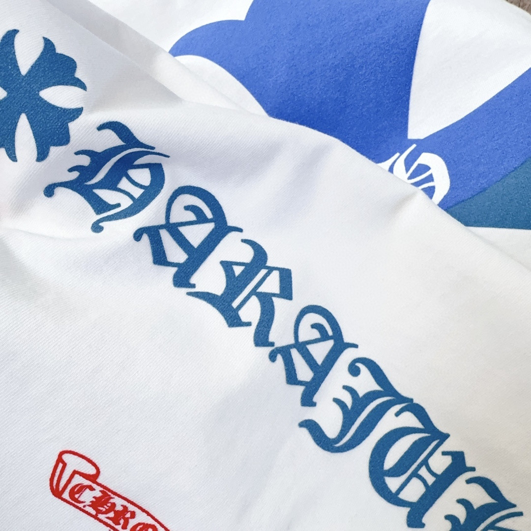 Chrome Hearts 克罗心 东京原宿限定长袖卫衣 T恤 套头 白色 A5 CH-2023013001