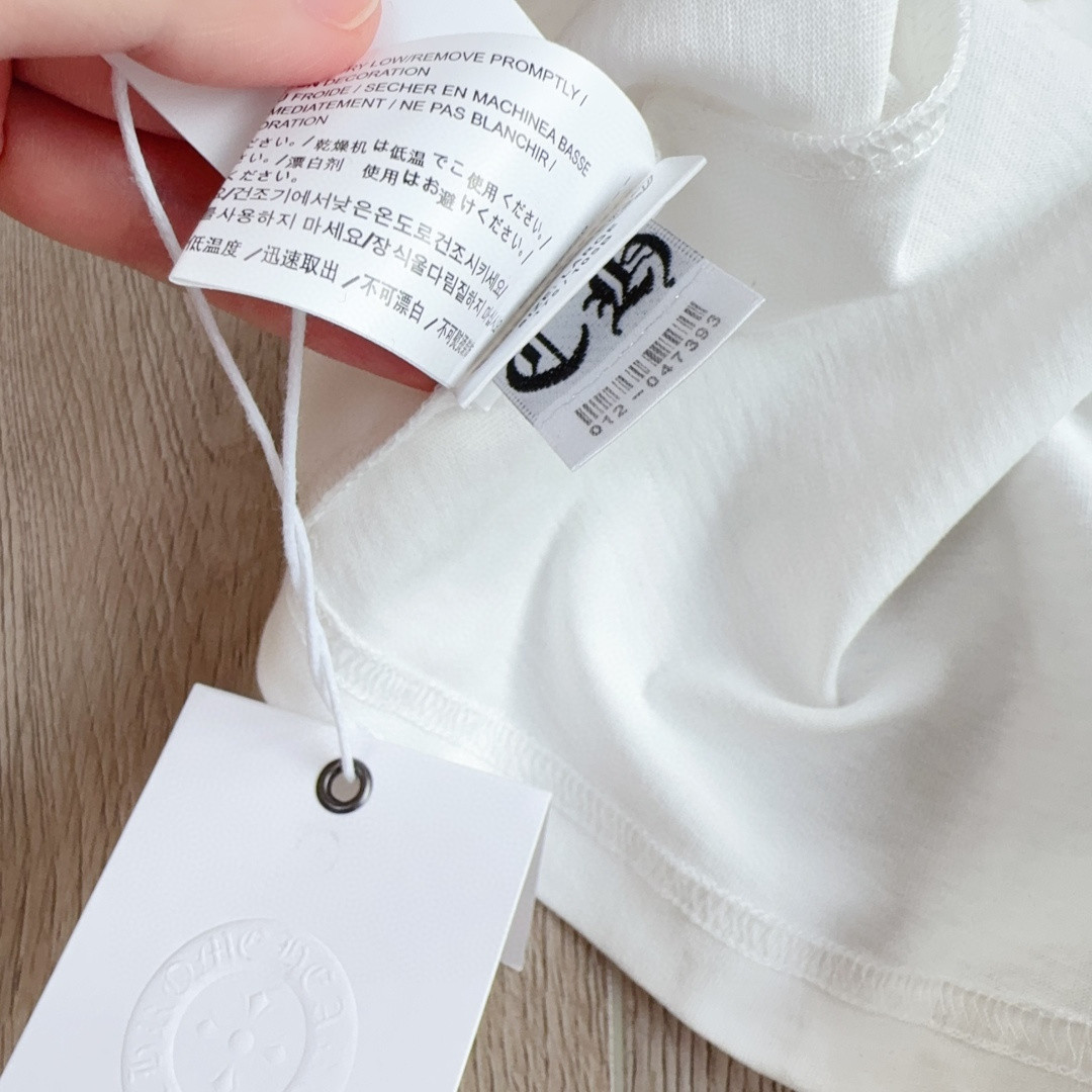 Chrome Hearts 克罗心 宝剑限定长袖卫衣 T恤 套头 白色 A5 CH-032060005