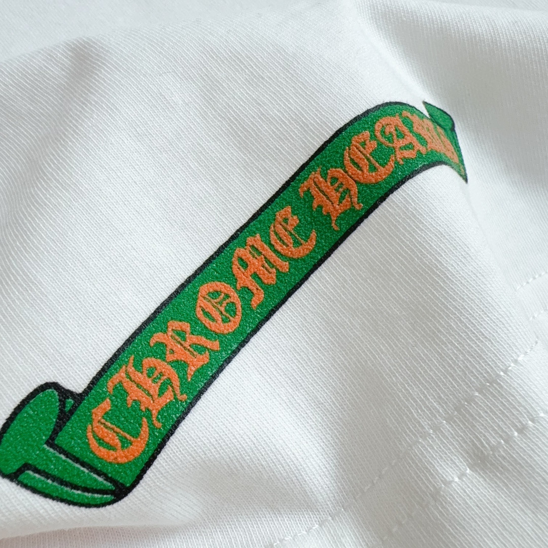 Chrome Hearts 克罗心 宝剑限定长袖卫衣 T恤 套头 白色 A5 CH-032060005