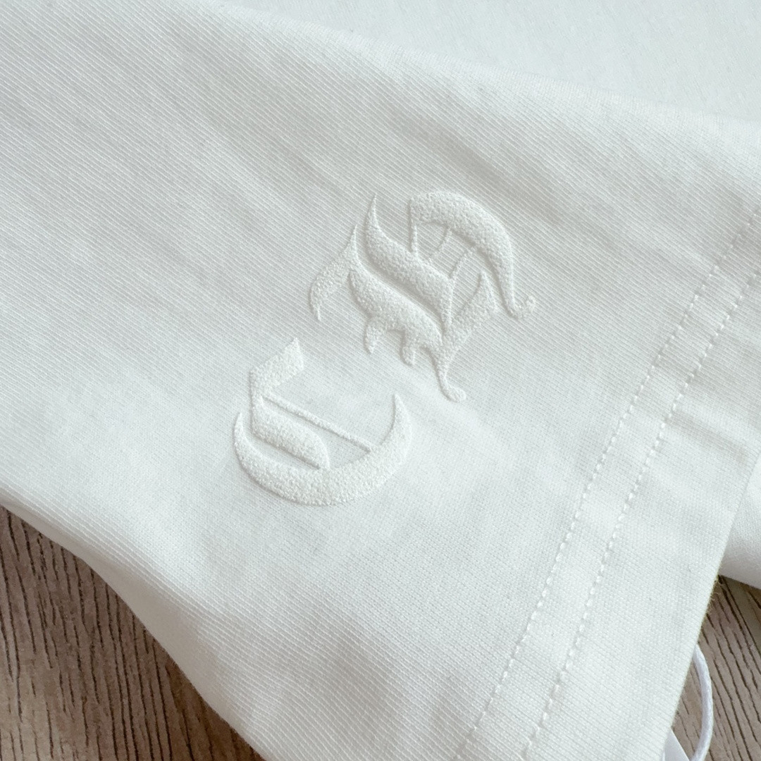 Chrome Hearts 克罗心 宝剑限定长袖卫衣 T恤 套头 白色 A5 CH-032060005