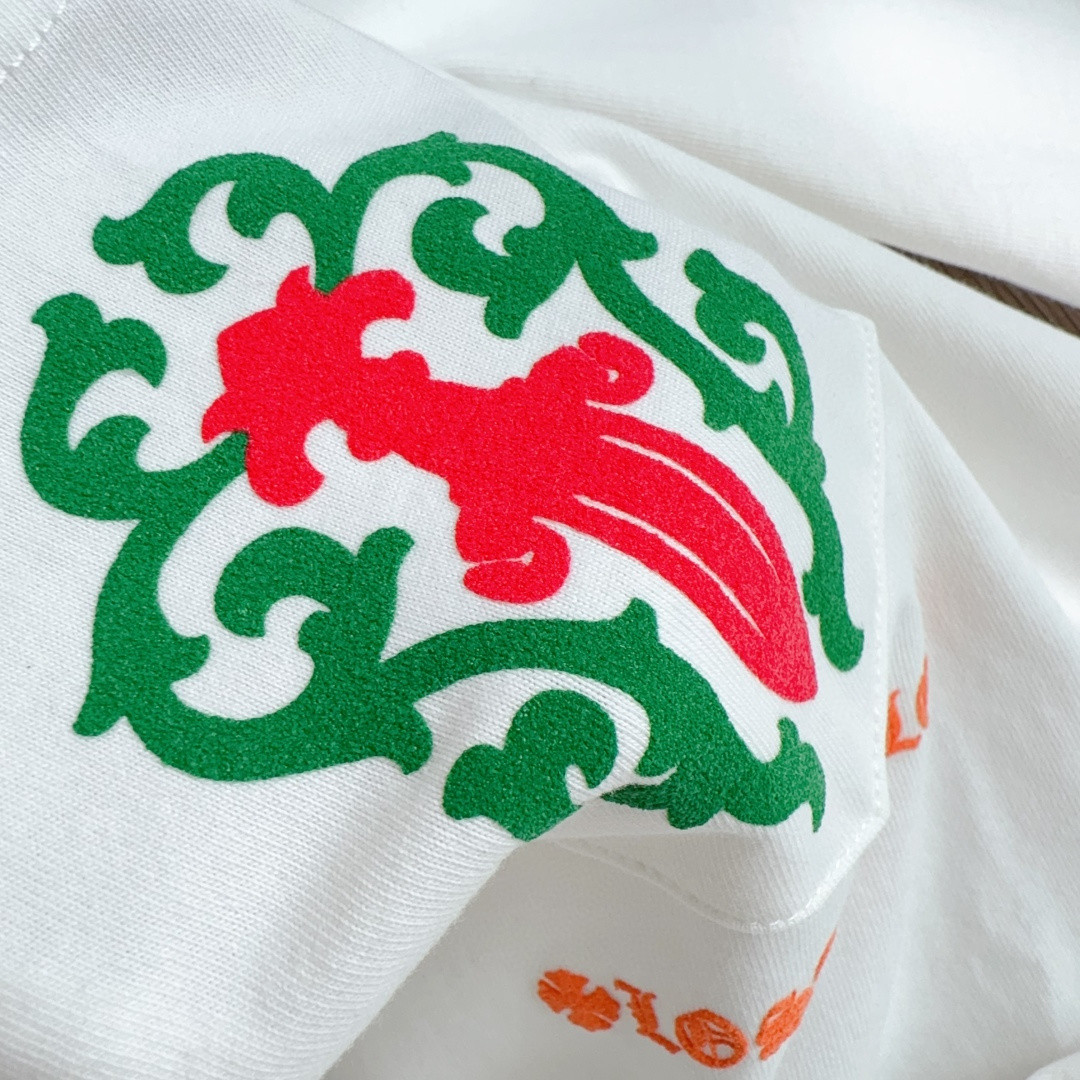 Chrome Hearts 克罗心 宝剑限定长袖卫衣 T恤 套头 白色 A5 CH-032060005