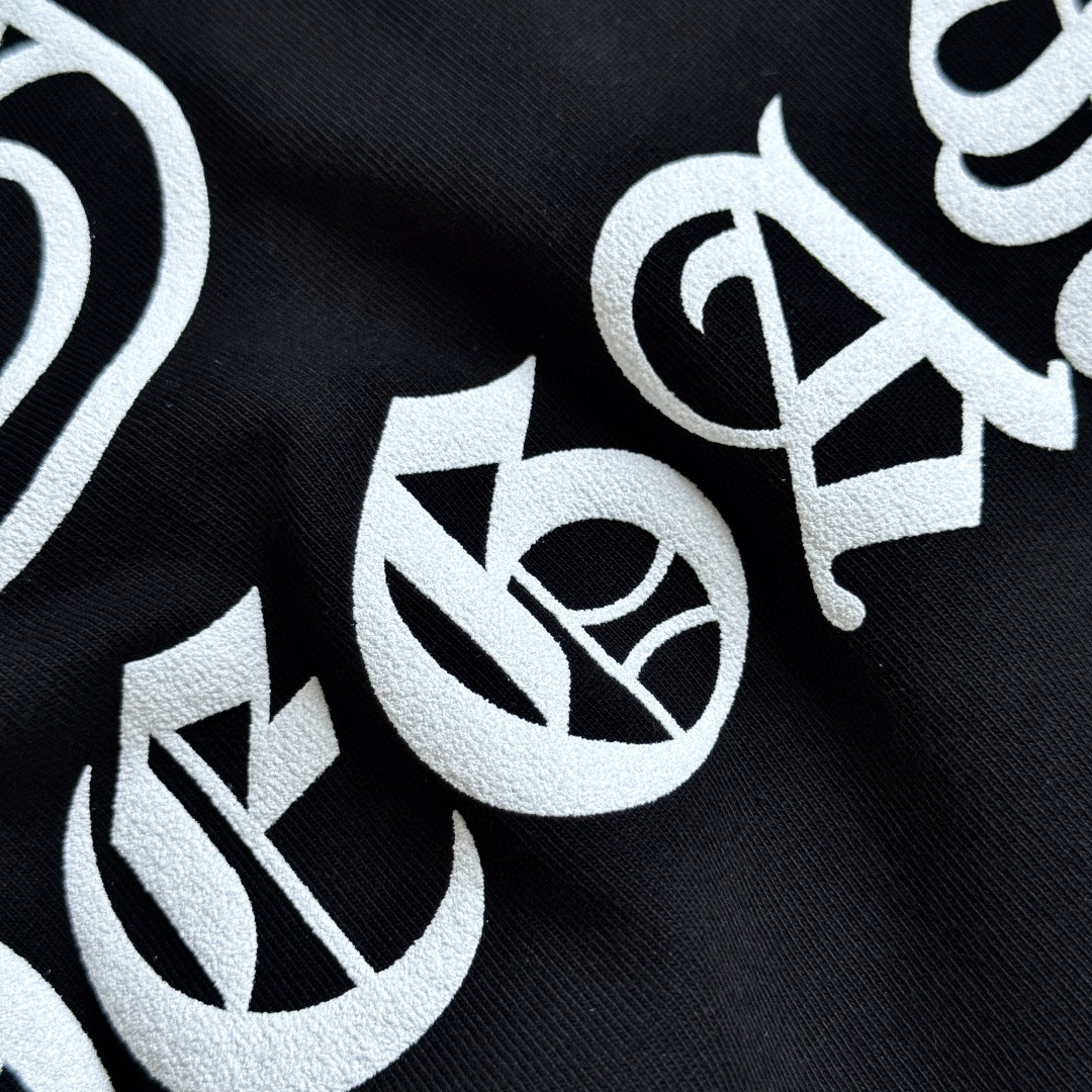 Chrome Hearts 克罗心 经典花臂长袖卫衣 T恤 套头 黑色 A5 