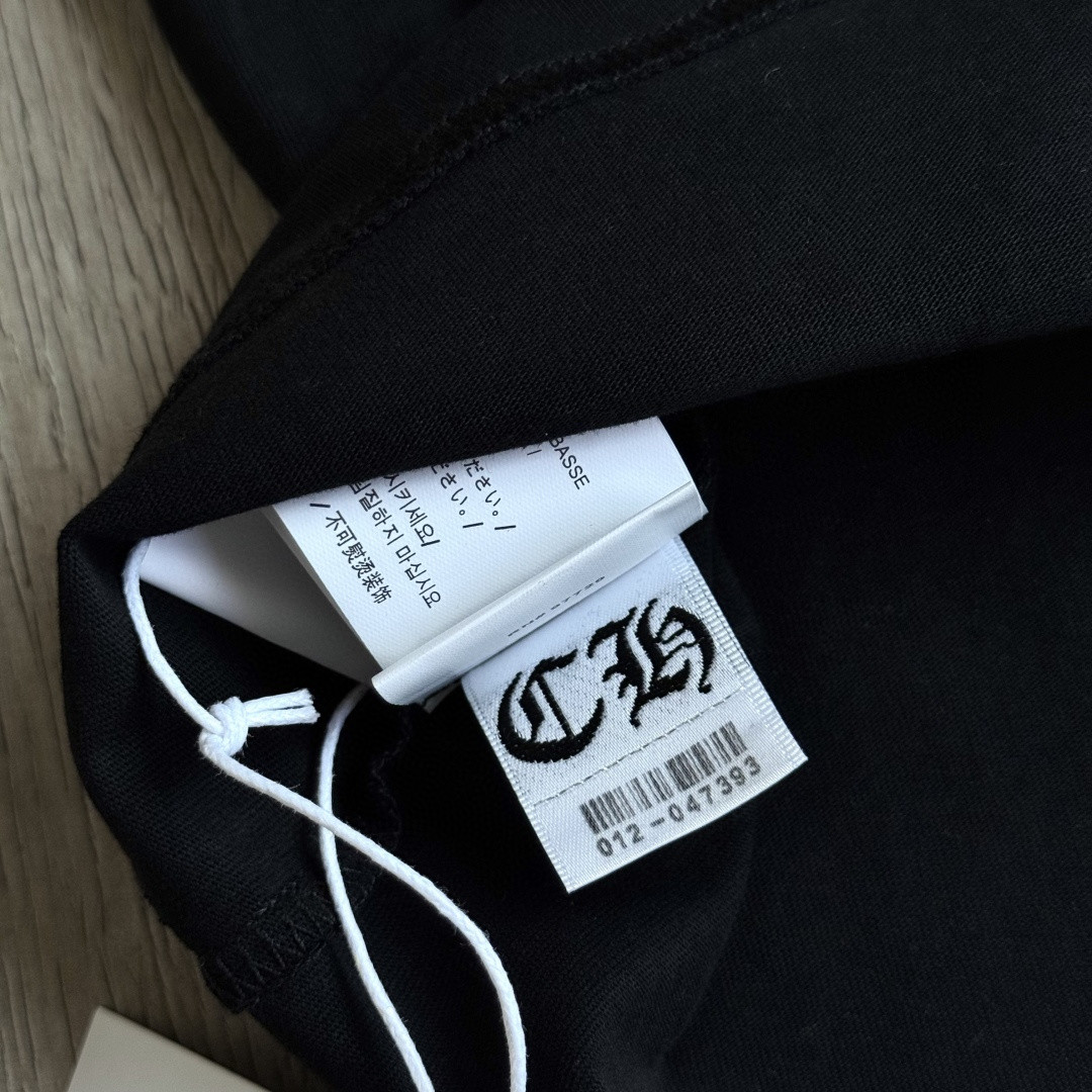 Chrome Hearts 克罗心 经典花臂长袖卫衣 T恤 套头 黑色 A5 
