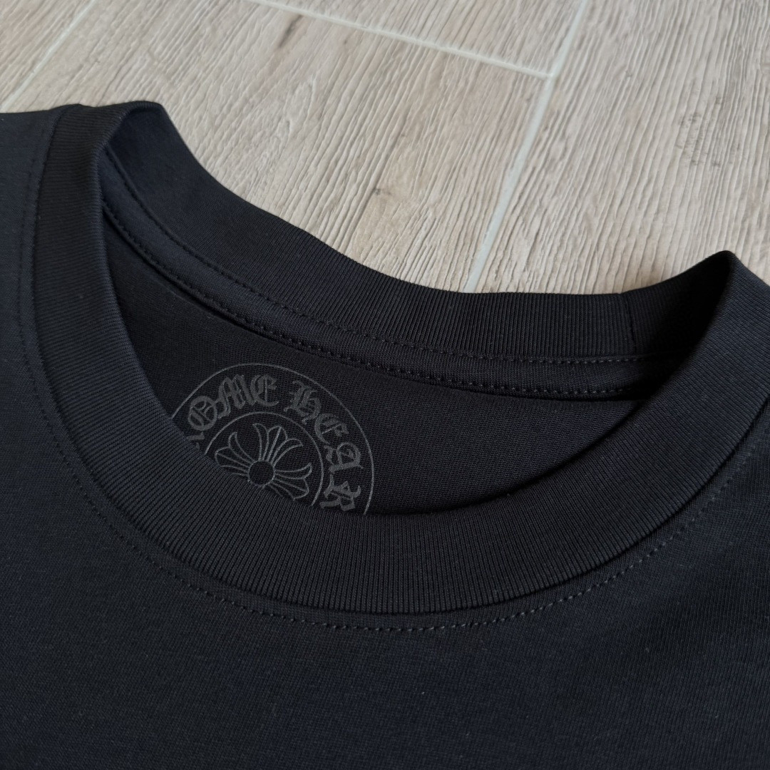Chrome Hearts 克罗心 经典花臂长袖卫衣 T恤 套头 黑色 A5 